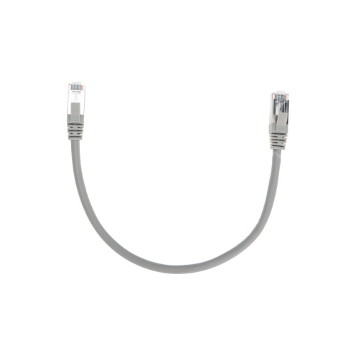 картинка Патч-корд F/UTP CAT 6, RJ45-RJ45, 26AWG, LSZH,  серый,  0.3м REXANT от магазина Сантехстрой
