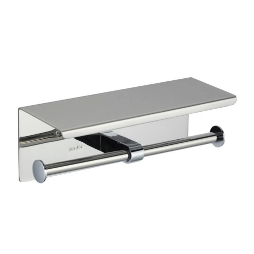 картинка Держатель для туалетной бумаги D-Lin D201506-2, хром от магазина Сантехстрой