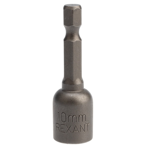 картинка Ключ-насадка 10х48 мм,  1/4" магнитная (упак.  20 шт. ) REXANT от магазина Сантехстрой