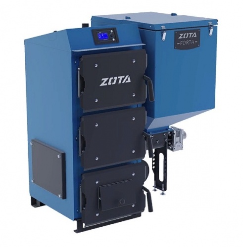 картинка Котел угольный автомотический  Zota "Forta" 15 кВт от магазина Сантехстрой