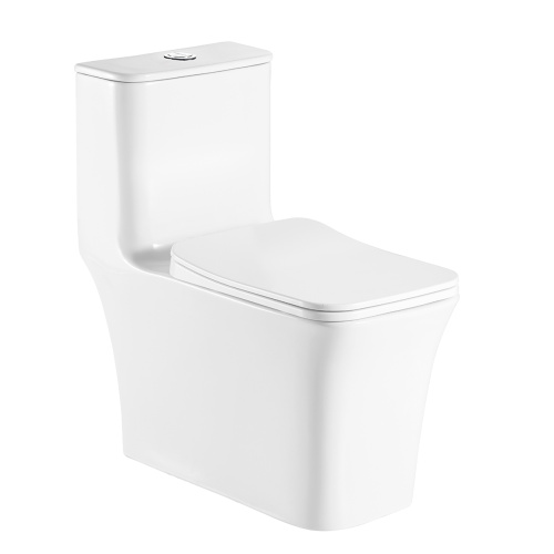 картинка Унитаз-моноблок AZARIO GRESSA 705х370х760 напольный безободковый в комплекте с сиденьем дюропласт микролифт, белый (AZ-1111) от магазина Сантехстрой