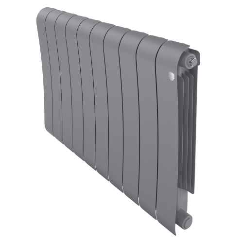 картинка Радиатор биметаллический Royal Thermo Infinity 500 Silver Satin - 10 секц. от магазина Сантехстрой