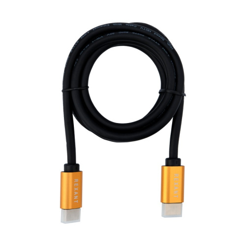 картинка Кабель HDMI - HDMI 2,0, 1,5м,  Gold REXANT от магазина Сантехстрой