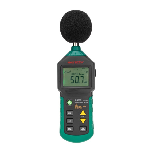 картинка Цифровой измеритель уровня шума MS6701 MASTECH от магазина Сантехстрой