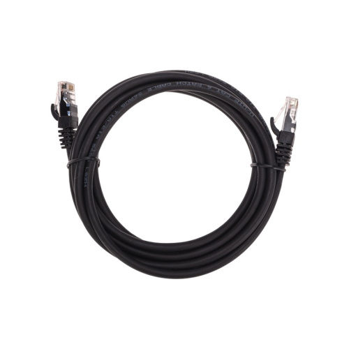 картинка Патч-корд U/UTP CAT 6, RJ45-RJ45, 26AWG, LSZH,  черный,  3м REXANT от магазина Сантехстрой