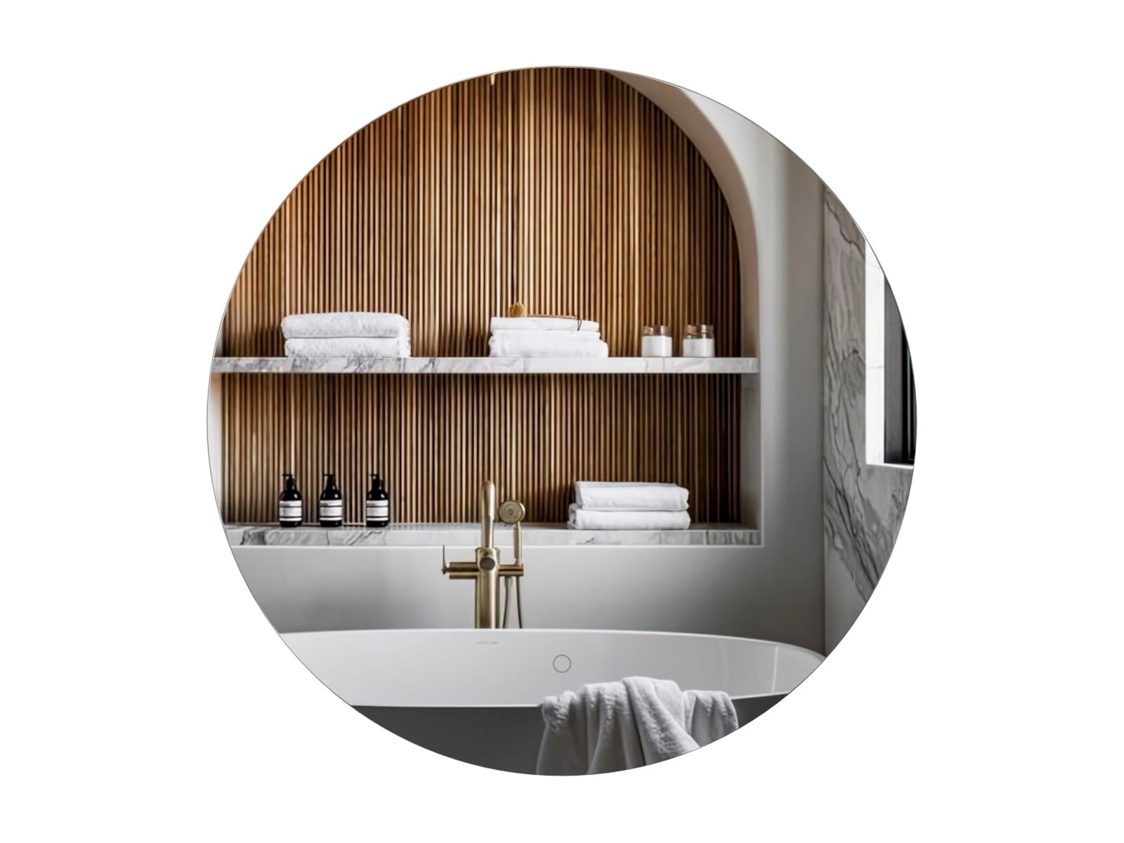 картинка ЗЕРКАЛО ЗОВ 80 от магазина Сантехстрой