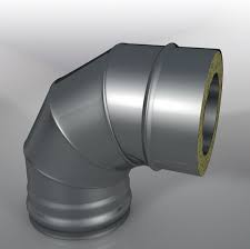 картинка Отвод ОТ-Р 87* 430, 0,5/Оц, 0,55 d 115/180 Теплов и Сухов от магазина Сантехстрой