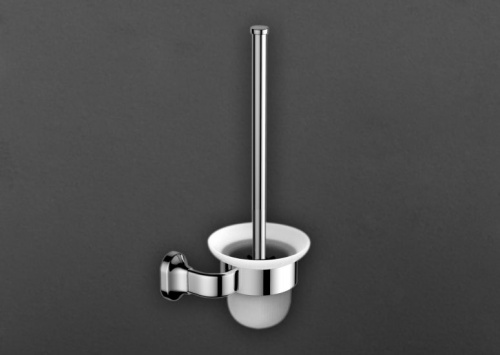 картинка Ершик для унитаза Art&Max Ovale AM-E-4081 Хром от магазина Сантехстрой