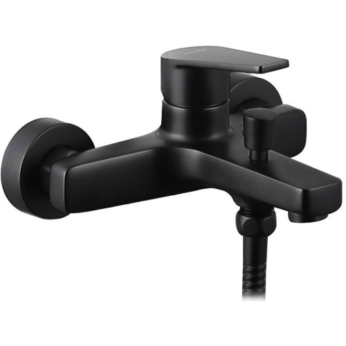 изображение смеситель для ванны allen brau eclipse 5.e1003-31 черный матовый