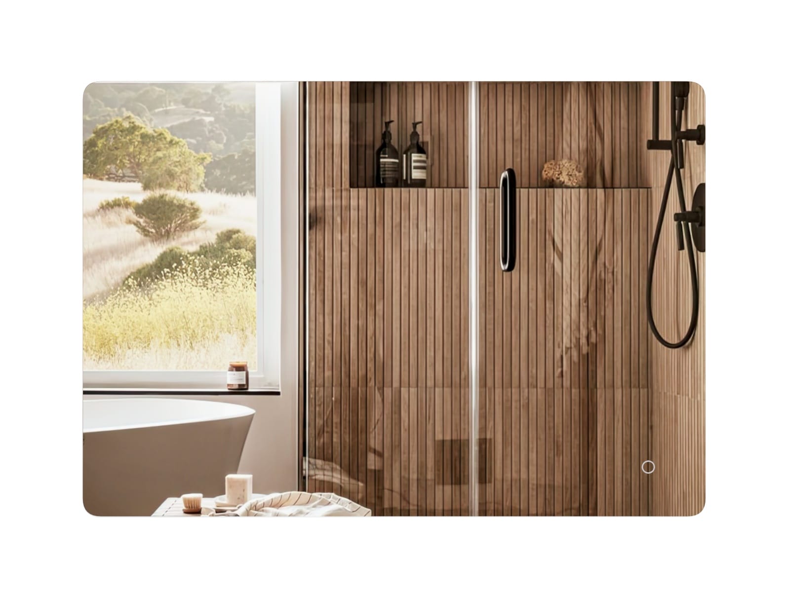 картинка ЗЕРКАЛО ЗОВ 10070 от магазина Сантехстрой