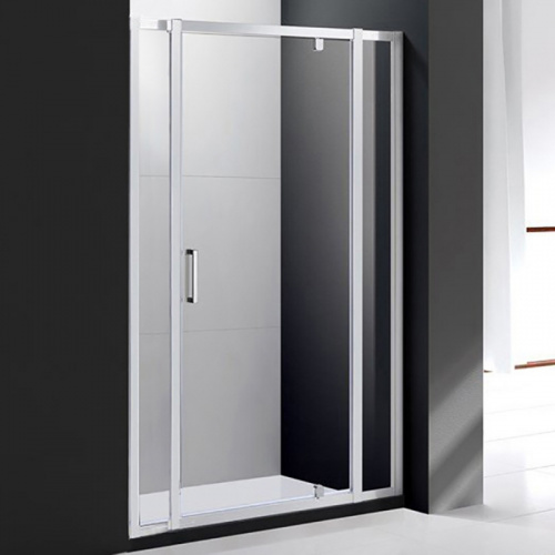 картинка Душевая дверь Cezares Molveno BA-12 150 MOLVENO-BA-12-90+60-C-Cr-IV профиль Хром стекло прозрачное от магазина Сантехстрой