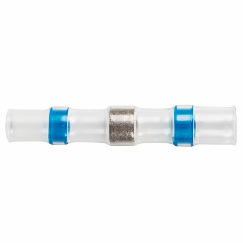 картинка Гильза кабельная изолированная ПК-т 2.5 термоусаживаемая под пайку L-40 мм 1.5-2.5 мм² синяя REXANT от магазина Сантехстрой