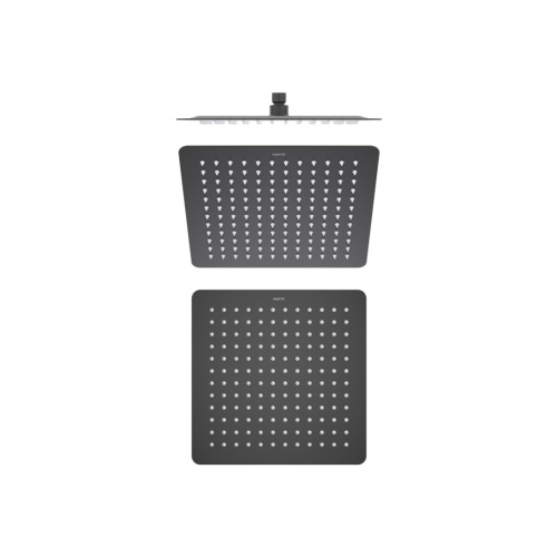 картинка Верхний душ AQUATEK, квадратный, 300*300*2 мм, матовый черный AQ2074MB от магазина Сантехстрой