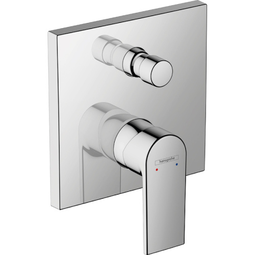 фотография смеситель для душа hansgrohe vernis shape скрытый монтаж, керамический картридж, хром (71469000)