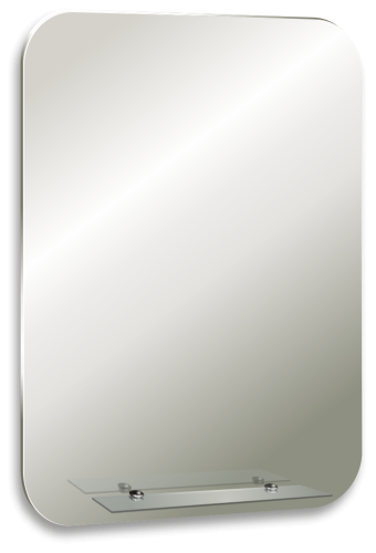 картинка Зеркало SILVER MIRRORS 550*800  с полкой Самба (ФР-00002405) от магазина Сантехстрой