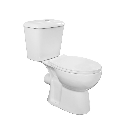 картинка Унитаз напольный Loranto Lino 370х670х720 с сиденьем микролифт (soft close) полипропилен, белый (CS-CT8812) от магазина Сантехстрой