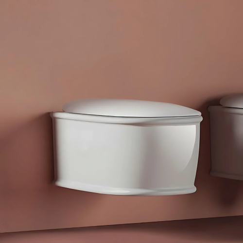 картинка Artceram ATELIER Унитаз подвесной, 52х37см, безободковый, с крепежом, цвет: белый от магазина Сантехстрой