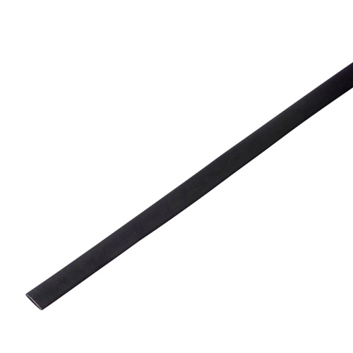 картинка Трубка термоусаживаемая ТУТ 10,0/5,0мм,  черная,  упаковка 50 шт.  по 1м,  PROconnect от магазина Сантехстрой