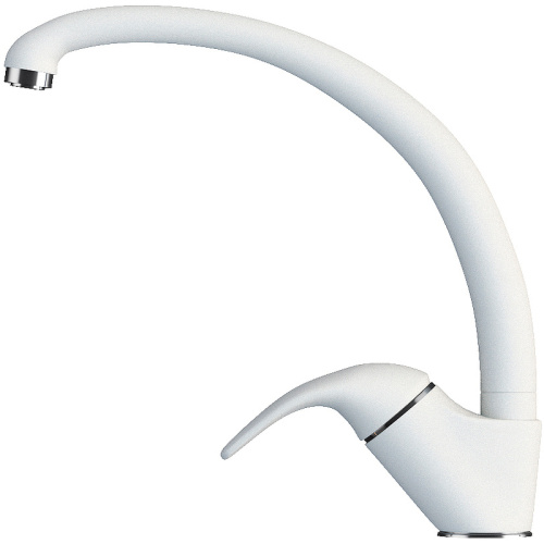 картинка смеситель для кухни tolero 694753 белый