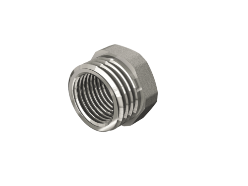 картинка Футорка, НВ, 1 1/2", 1 1/4", TIN латунь от магазина Сантехстрой