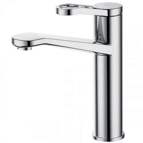 фотография смеситель для раковины d&k da1062641 хром