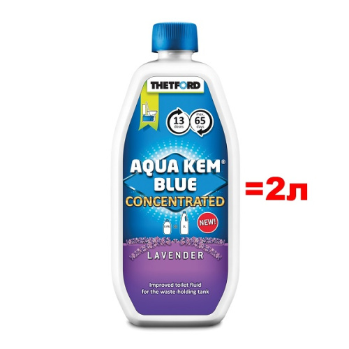 картинка Концентрат Thetford Aqua Kem Blue Concentrated Lavender 0,78л (аналог 2л жидкости) от магазина Сантехстрой