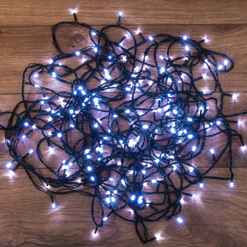 картинка Гирлянда светодиодная универсальная 200 LED БЕЛЫЕ 20 метров,  с контроллером от магазина Сантехстрой
