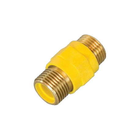картинка Вставка-соединение Tuboflex 15 гш, Ду 15, 1/2-1/2 резьба, ВодоГазУчет от магазина Сантехстрой