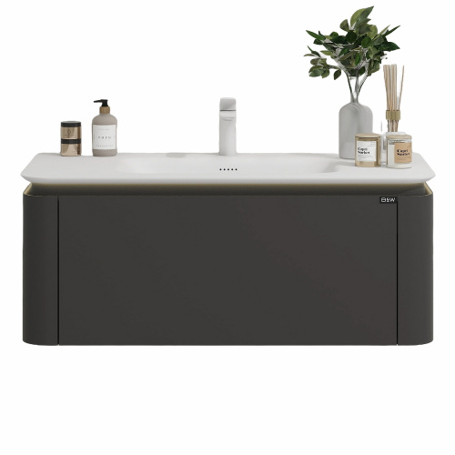 картинка Тумба под раковину B&W U935.1200 основной шкаф P02, Unihopper, Corian раковина-столешница / LED light (1200x520x400) от магазина Сантехстрой