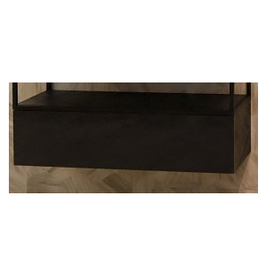 картинка Тумба под раковину Cezares cadro-70-1c-so-nr-blum Черная от магазина Сантехстрой