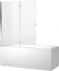 картинка Шторка для ванны Aquanet Beta 4 NF6222-hinge, прозрачное стекло от магазина Сантехстрой