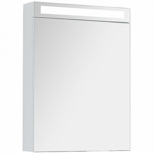 картинка Зеркальный шкаф Dreja Max 60 77.9005W с подсветкой Белый глянец от магазина Сантехстрой