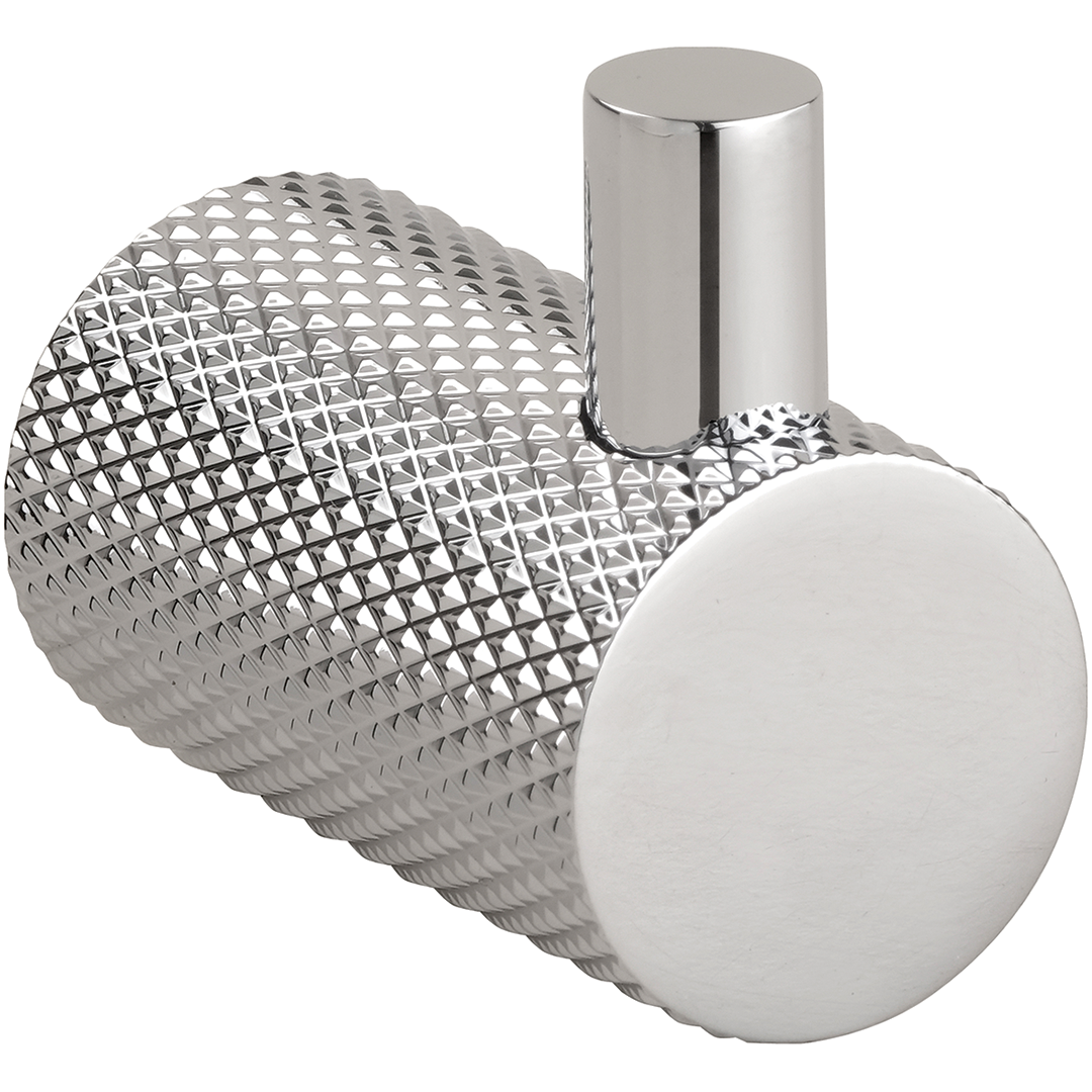 картинка BRILIA Крючок одинарный, полированное серебро от магазина Сантехстрой