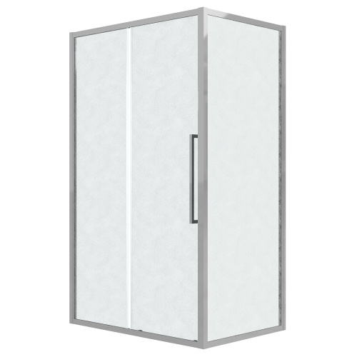 картинка Душ.ограждение 120.K33.02.1290.10.02 Cosmo (120*90*195) хром, стекло шиншилла, 2 места от магазина Сантехстрой