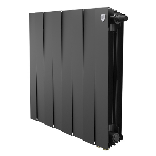 картинка Радиатор Royal Thermo PianoForte 500 Noir Sable VDR80 - 8 секц. от магазина Сантехстрой