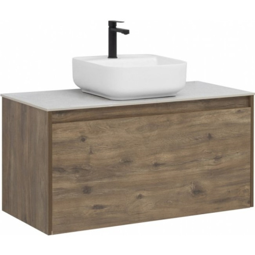 картинка Тумба под раковину Aquanet 249520 Коричневая от магазина Сантехстрой