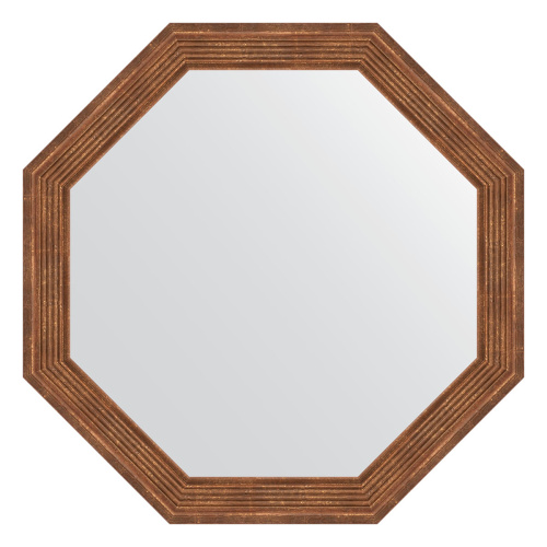 картинка Зеркало в багетной раме - сухой тростник 51 mm EVOFORM BY 3961 от магазина Сантехстрой