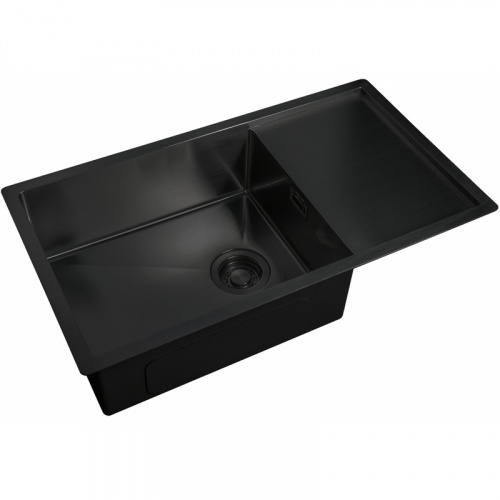 картинка Кухонная мойка ZorG Light Grafit ZL R 780440 GRAFIT Графит от магазина Сантехстрой
