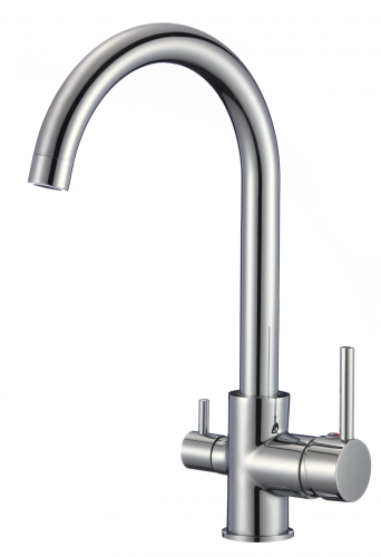 картинка смеситель для кухни savol s-l1802 хром