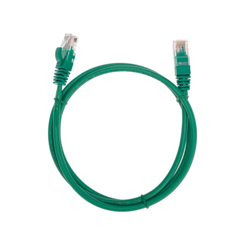 картинка Патч-корд U/UTP,  CAT 5e,  RJ45-RJ45, 26AWG, LSZH,  зеленый,  1м REXANT от магазина Сантехстрой