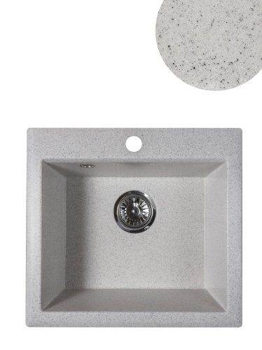 картинка Кухонная мойка прямоугольная 500х460мм Reflexion Mini RX1150TN, олово от магазина Сантехстрой