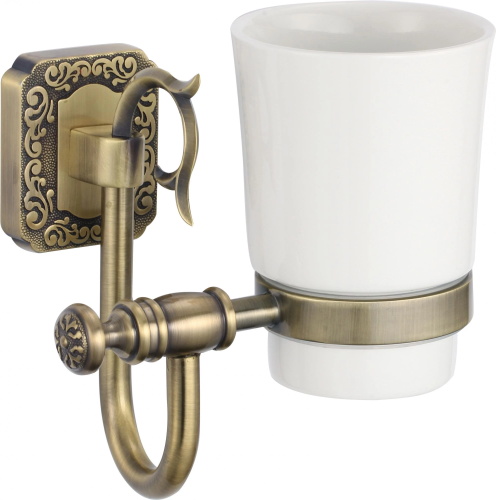 картинка Стакан керамический с настенным держателем Savol 64 (S-006458) от магазина Сантехстрой