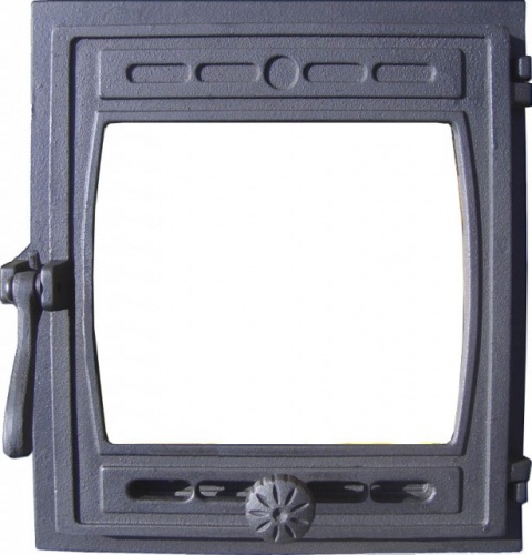 картинка Дверка топочная герм. "Кижи" крашеная без стекла ДТГ-8С (290х325) Рубцовск от магазина Сантехстрой