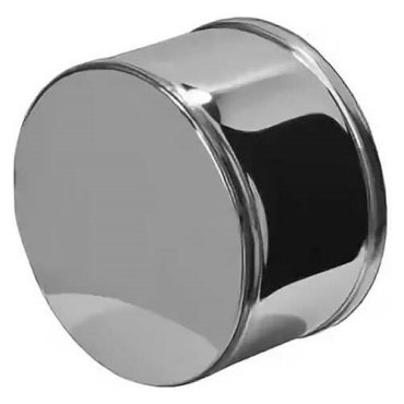 картинка Заглушка внешняя д/трубы (430/0,5мм) d180  нижняя Феррум от магазина Сантехстрой