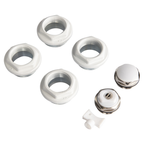 картинка Комплект монтажный Royal Thermo 1”х 3/4quot; белый от магазина Сантехстрой
