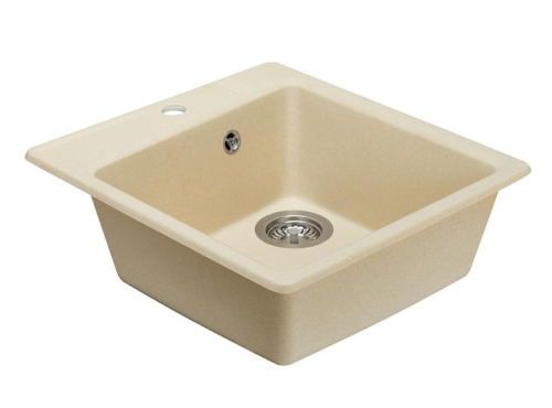 картинка Кухонная мойка AQUATON Парма 510х470х175мм., цвет шампань (1A713032PM290) от магазина Сантехстрой