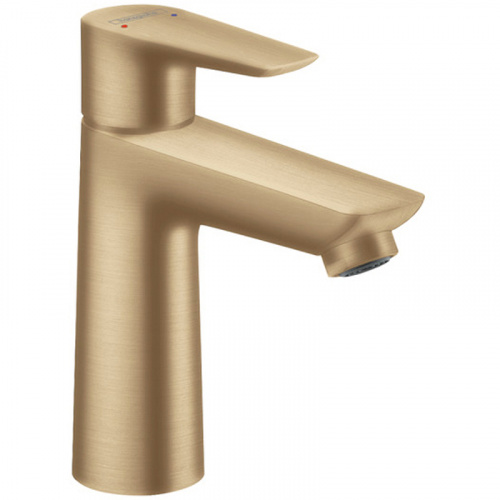 фотография смеситель для раковины hansgrohe 71712140 бронза