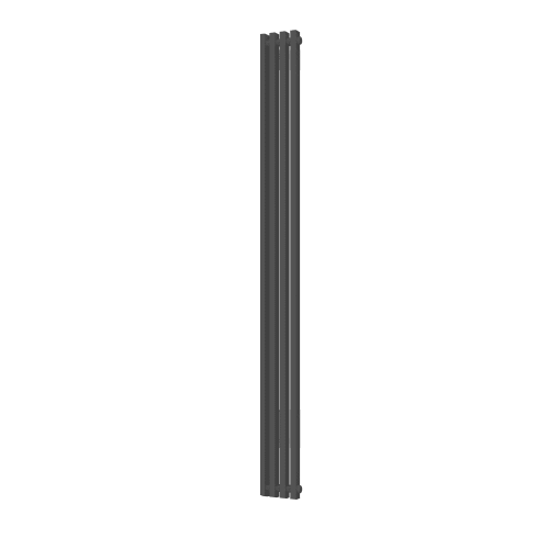картинка Радиатор КЗТО Quadrum NEO 50 V 1750-4 RAL1T103S9005 (черный матовый муар) от магазина Сантехстрой