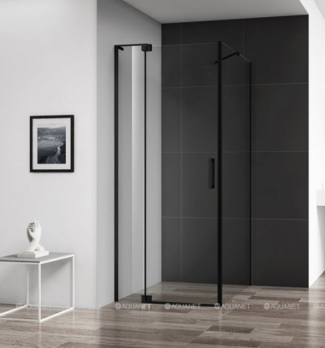 картинка Душевой уголок Cezares Slider 80х100 AH-1-80-90/100-C-NERO от магазина Сантехстрой