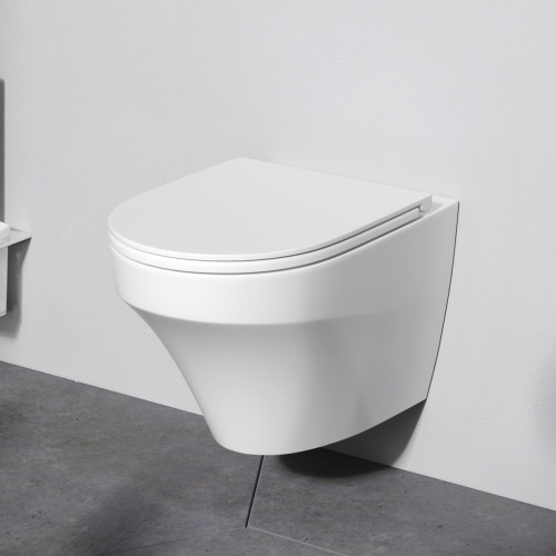 картинка C501700WH Inspire подвесной унитаз FlashClean от магазина Сантехстрой